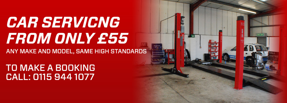 Car Servicing from only £55
