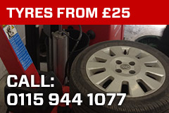 New Tyres from £25